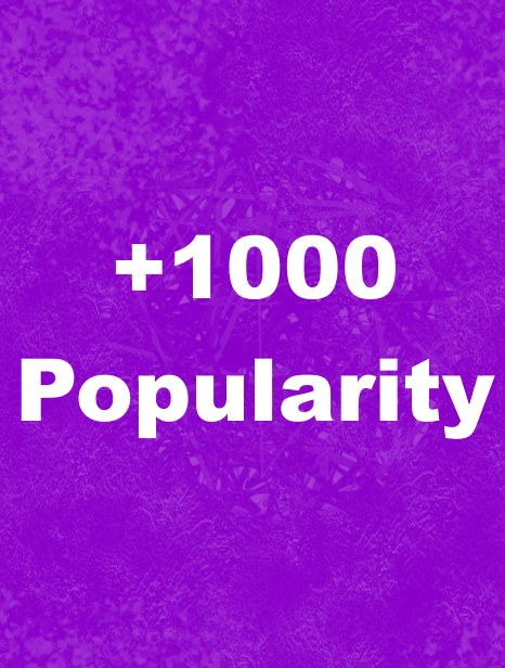 +1000 Popularity